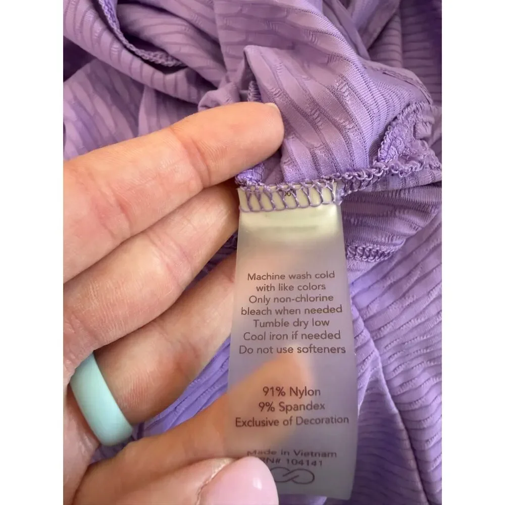 Calia by Carrie Underwood Purple Golf Tank - Picture 3 of 7